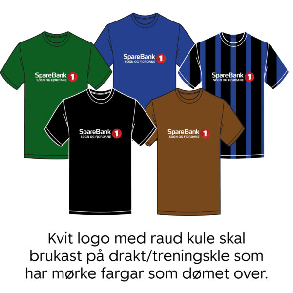 Transfer kvit og raud - Bilde 3